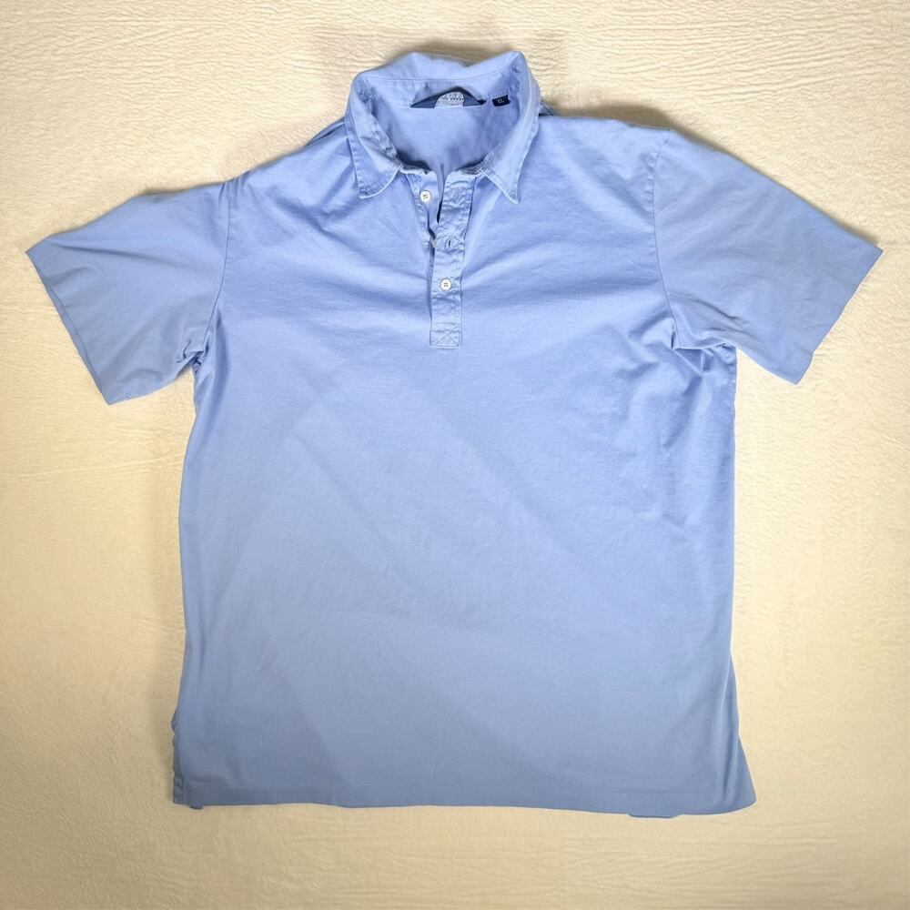 Ralph Lauren Golf Polo Mens Top XL Blue Performance 100% Pima Cotton Athleisure